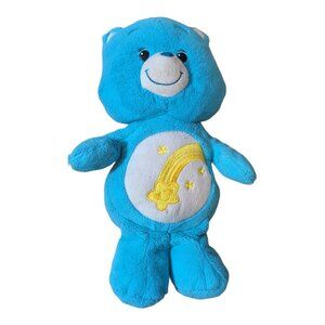 Care Bears Wish Bear‎ Plush 2012 Mint Green Shooting Star Stuffed Animal TCFC